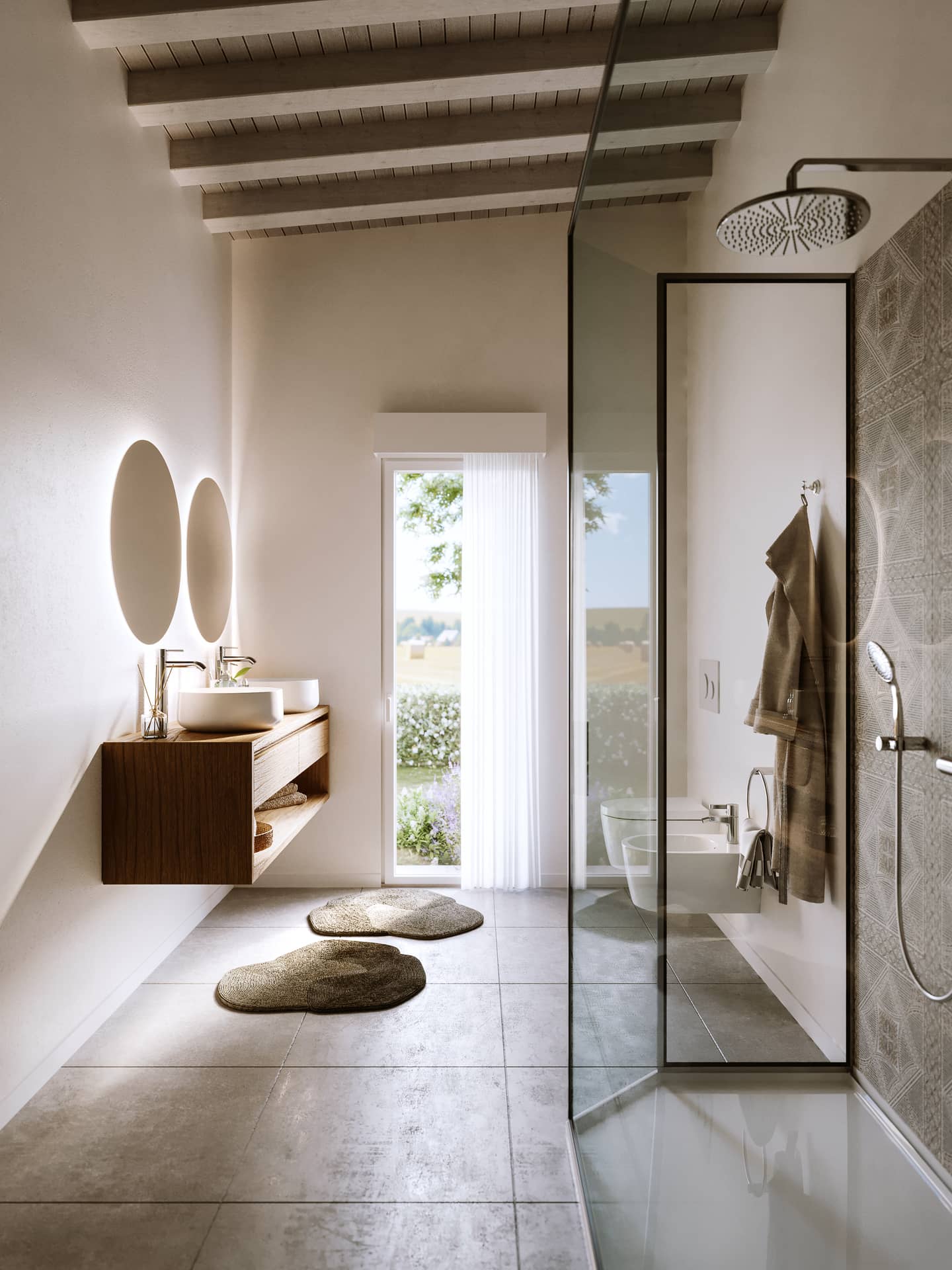 Render interni NovaGreg — cucina
